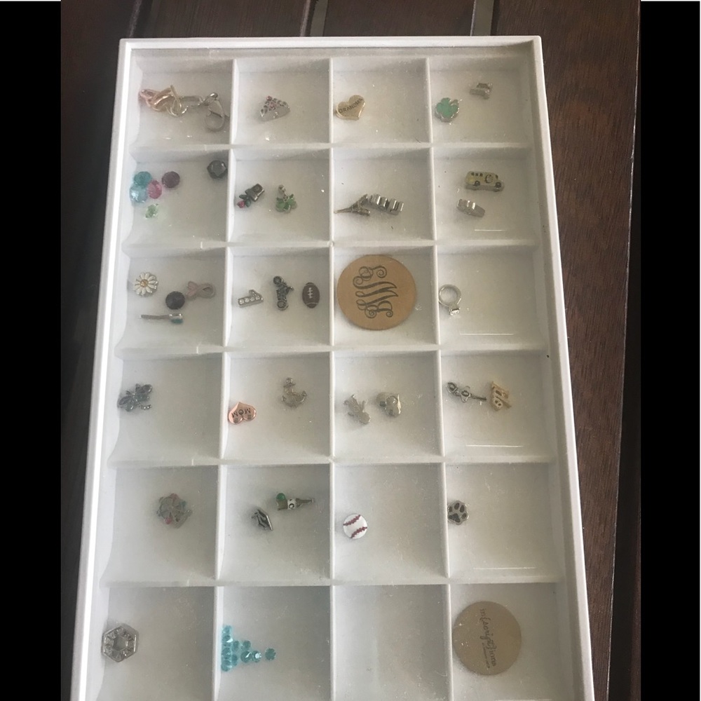 Origami owl charms
